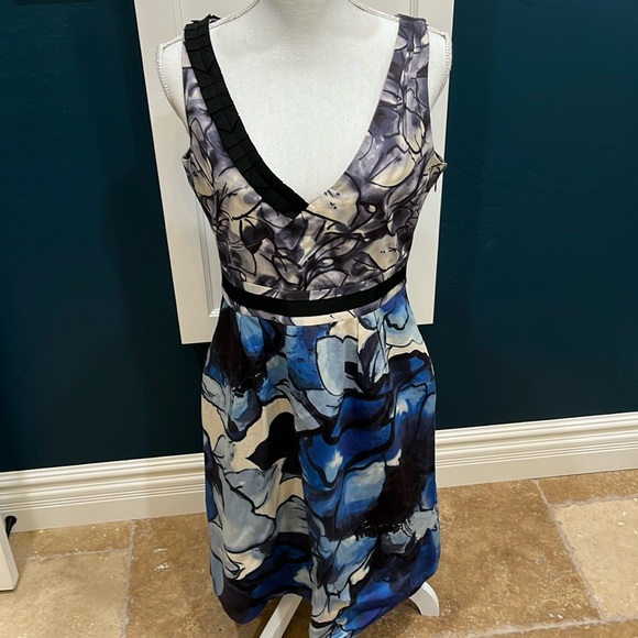 🎉Host pick!🎉 X2 Anthropologie Moulinette Soeurs blue dress - Picture 1 of 9